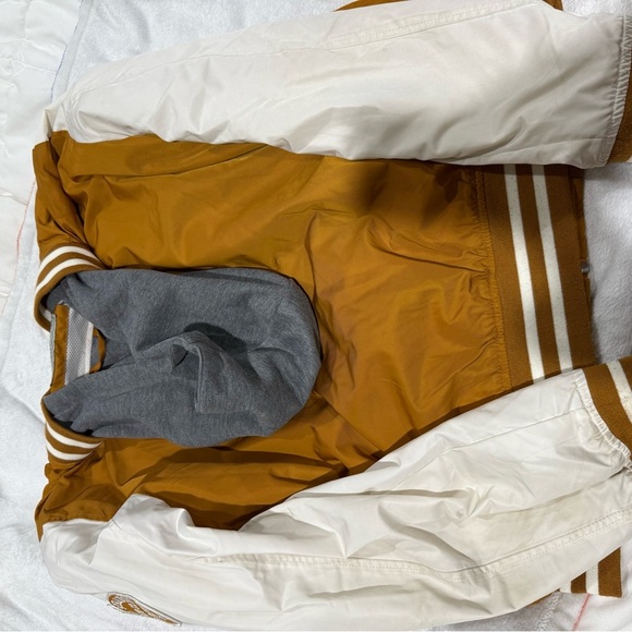 Levi's Brown and White Varsity Jacket - Picture 4 of 4